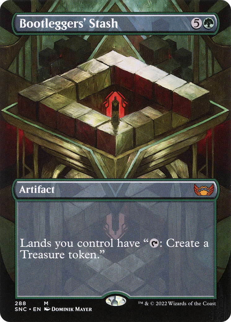 Bootleggers' Stash (Borderless) (SNC-288) - Streets of New Capenna Foil