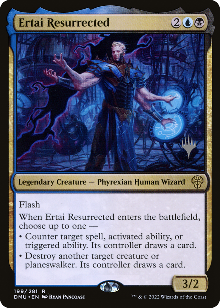 Ertai Resurrected (PPDMU-199) - Dominaria United Promos Foil (Promo Pack)