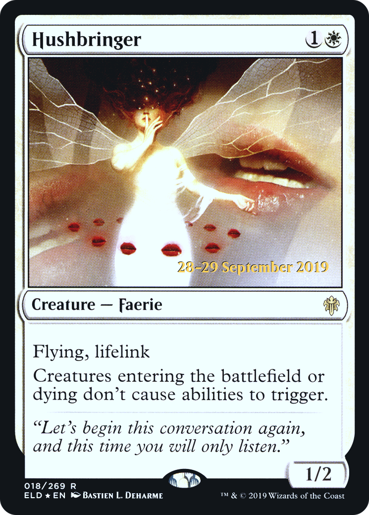 Hushbringer (PRE-18S) - Throne of Eldraine Promos (Prerelease) Foil