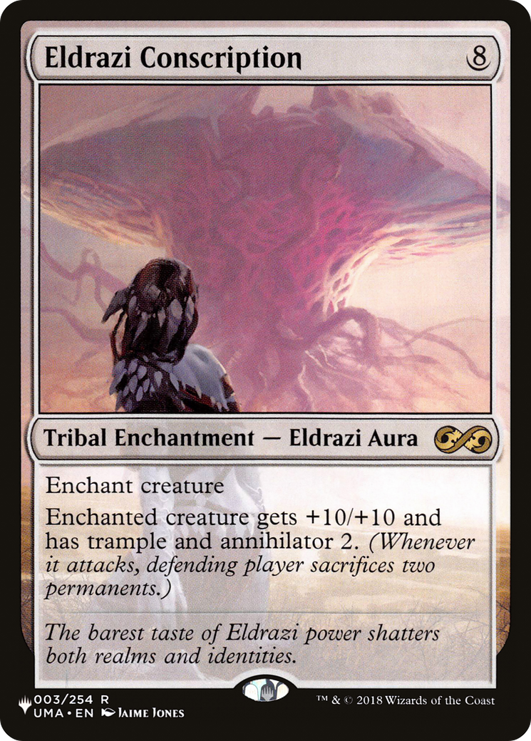 Eldrazi Conscription (LIST-UMA-3) - The List