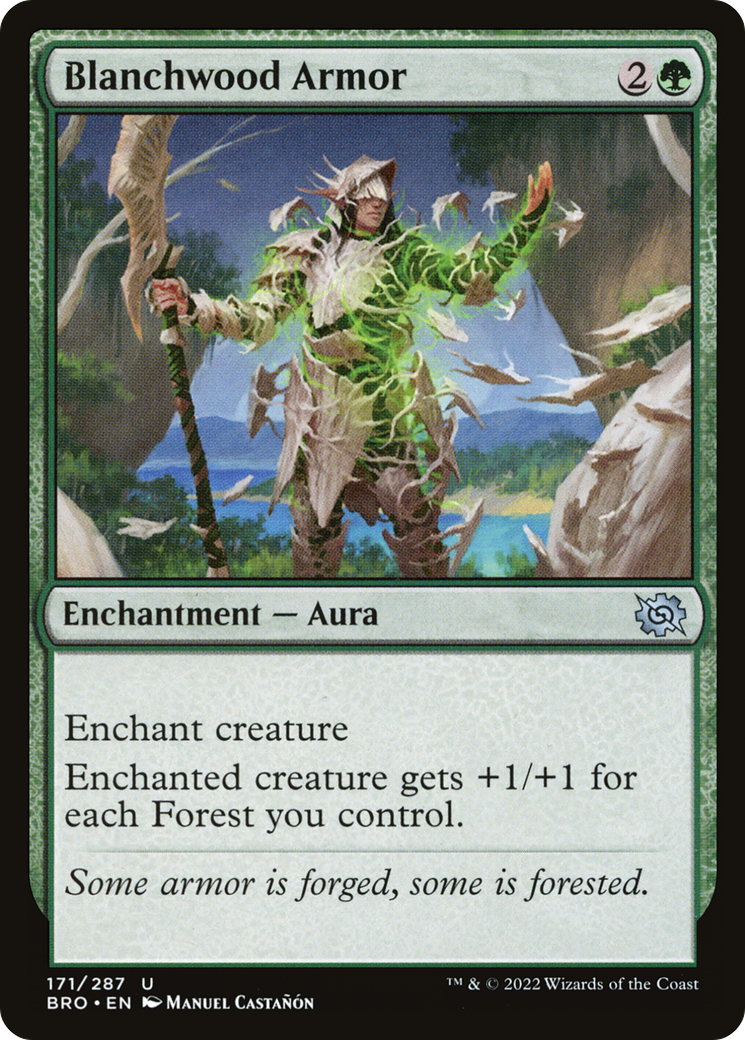 Blanchwood Armor (BRO-171) - The Brothers' War