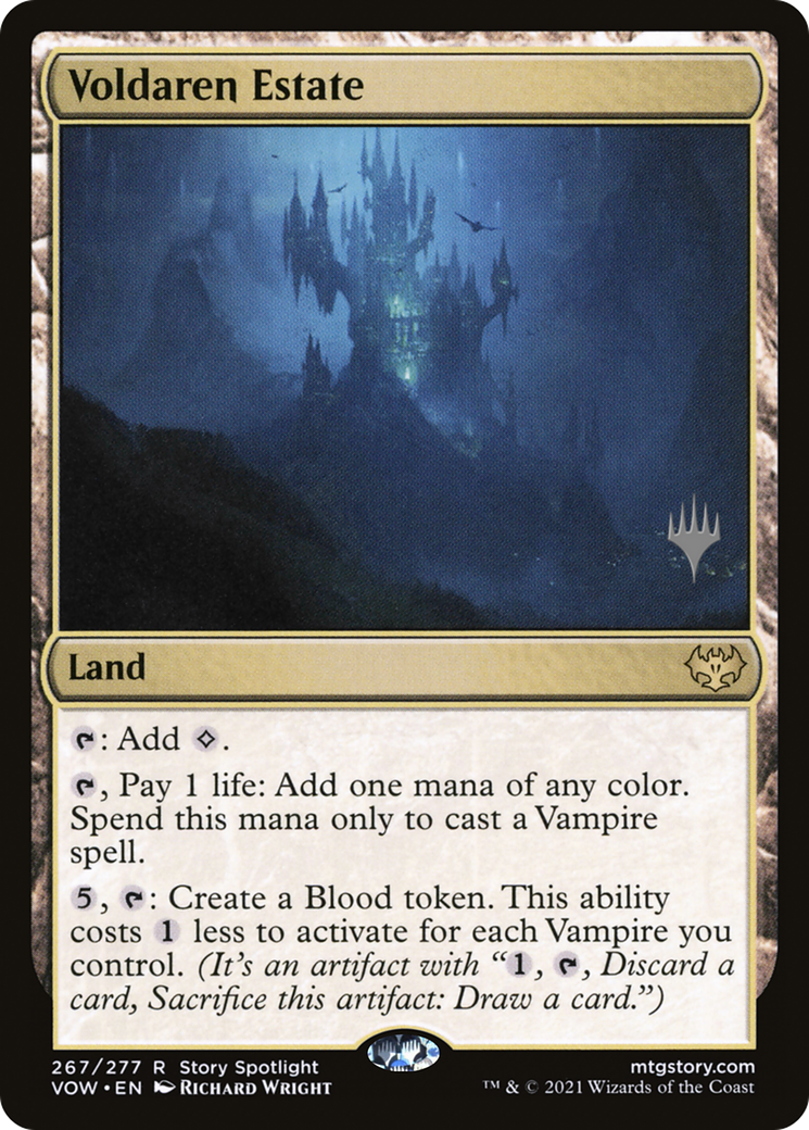 Voldaren Estate (PPNEO-267P) - Innistrad: Crimson Vow Promos Foil (Promo Pack)