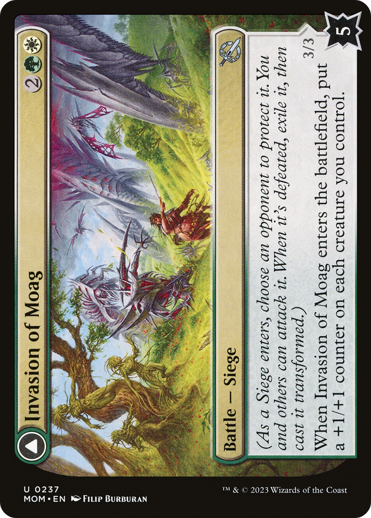 Invasion of Moag (MOM-237) - March of the Machine Foil