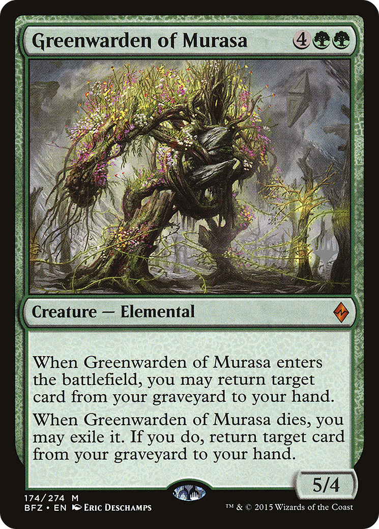 Greenwarden of Murasa (PPIKO-174P) - Battle for Zendikar Promos (Promo Pack)