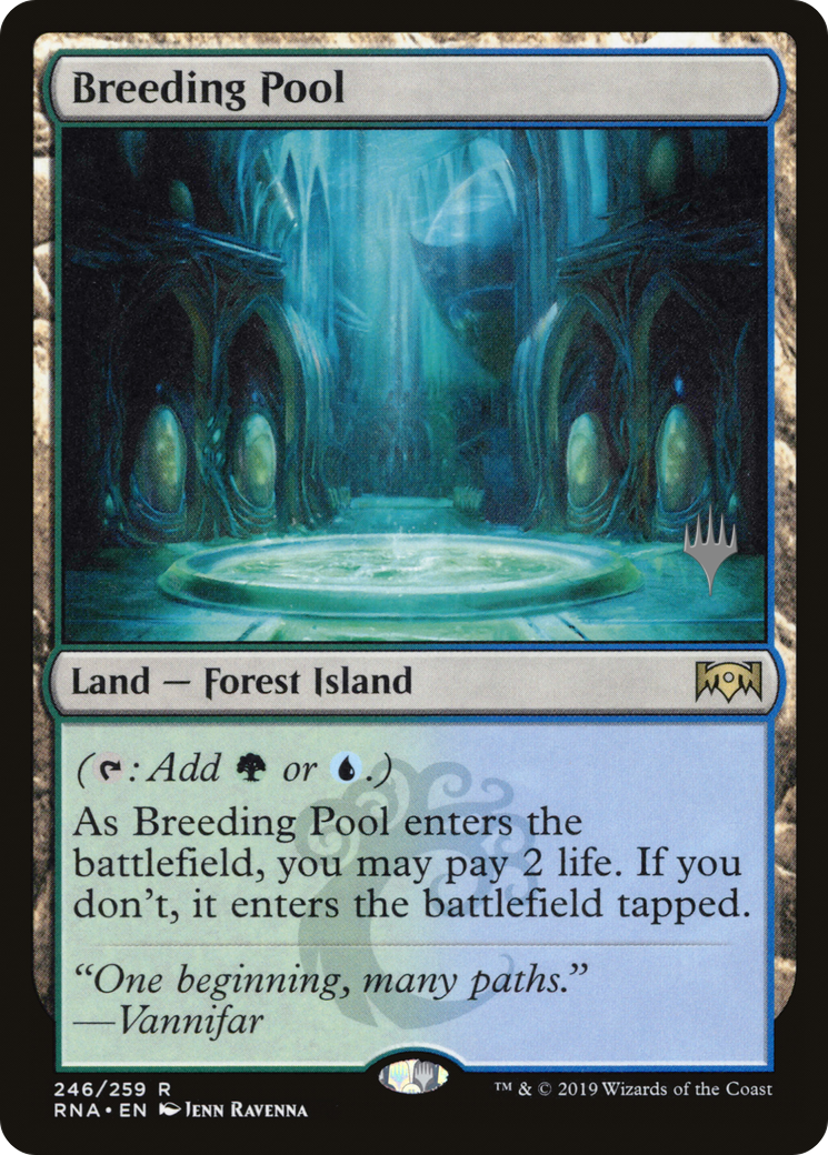 Breeding Pool (PPELD-246P) - Ravnica Allegiance Promos (Promo Pack)
