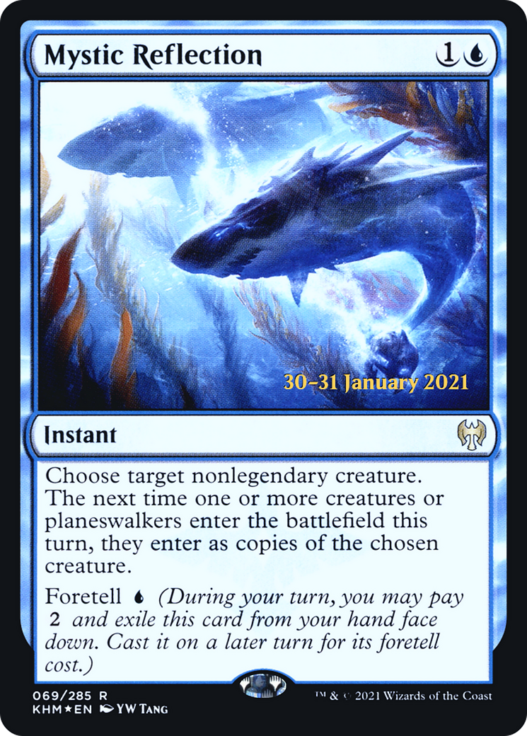 Mystic Reflection (PRE-69S) - Kaldheim Promos (Prerelease) Foil