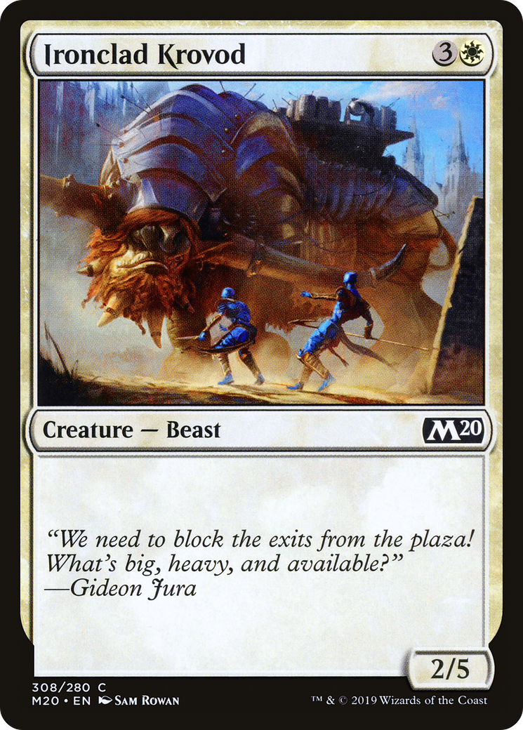 Ironclad Krovod (M20-308) - Core Set 2020