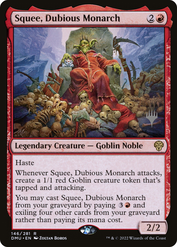 Squee, Dubious Monarch (PPDMU-146) - Dominaria United Promos (Promo Pack)