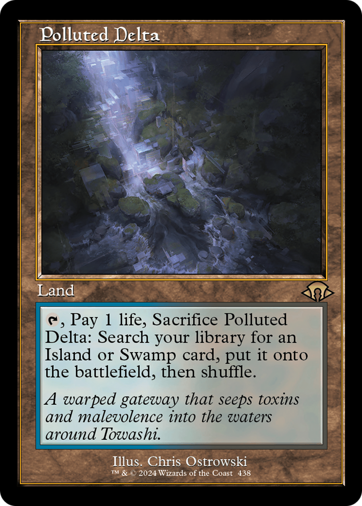 Polluted Delta (Retro Frame) (MH3-438) - Modern Horizons 3