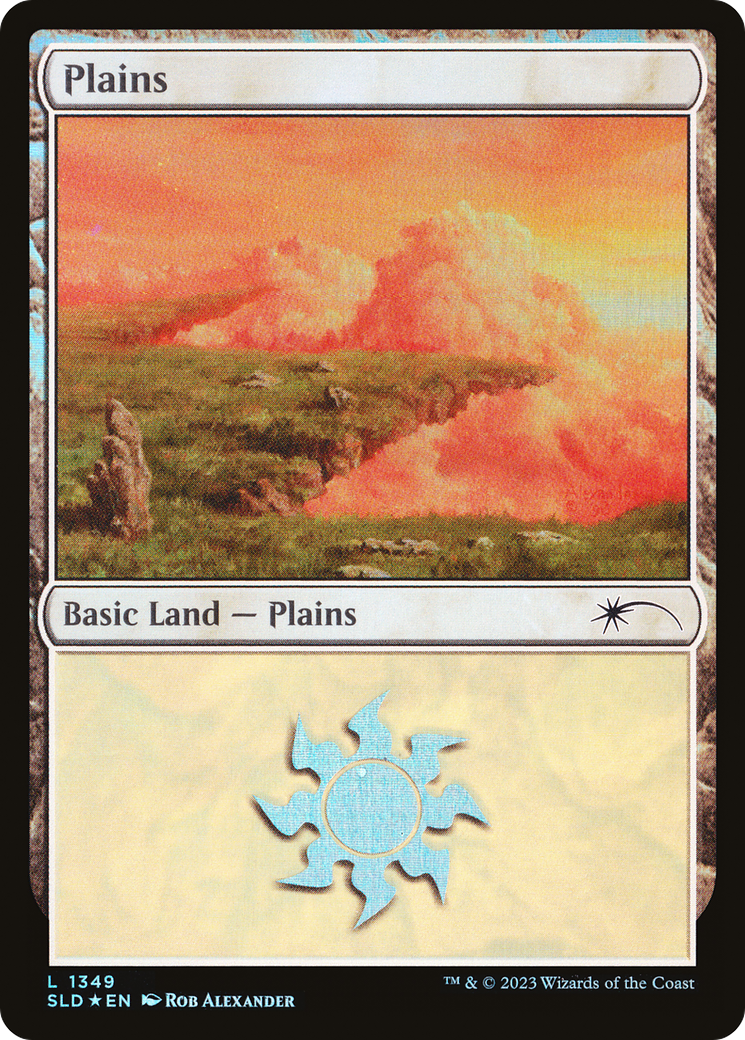Plains (SLD-1349) - Secret Lair Drop Foil
