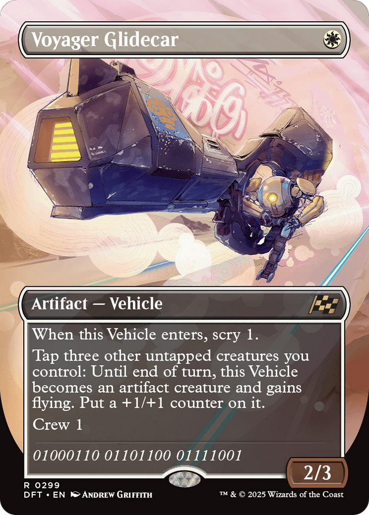 Voyager Glidecar (Borderless)(DFT-299) - Aetherdrift