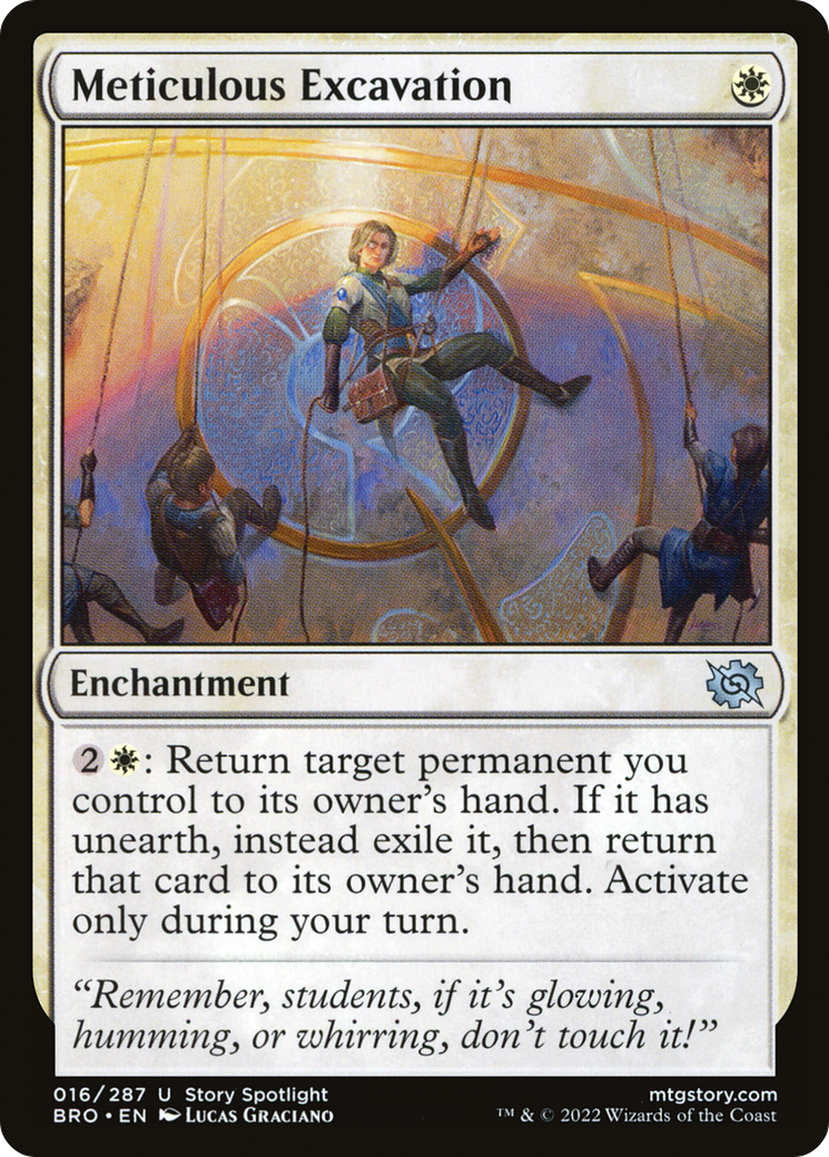 Meticulous Excavation (BRO-016) - The Brothers' War: (storyspotlight)