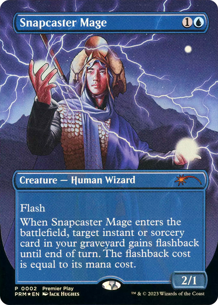 Snapcaster Mage (PR23-002) - Regional Championship Qualifiers 2023 (Borderless)