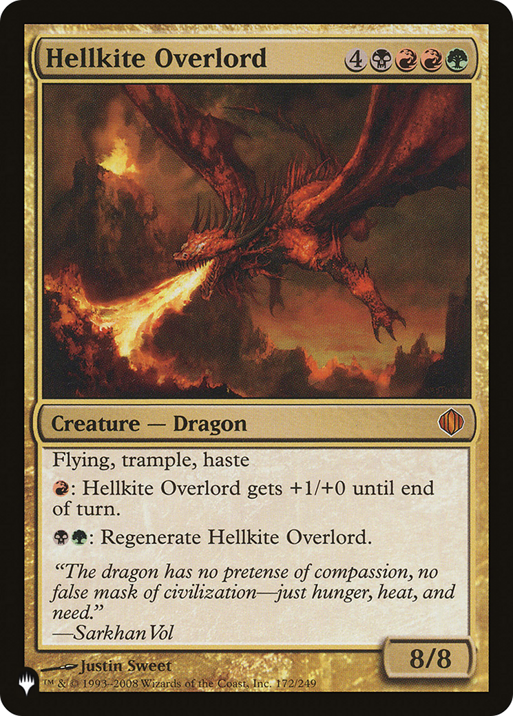 Hellkite Overlord (LIST-ALA-172) - The List
