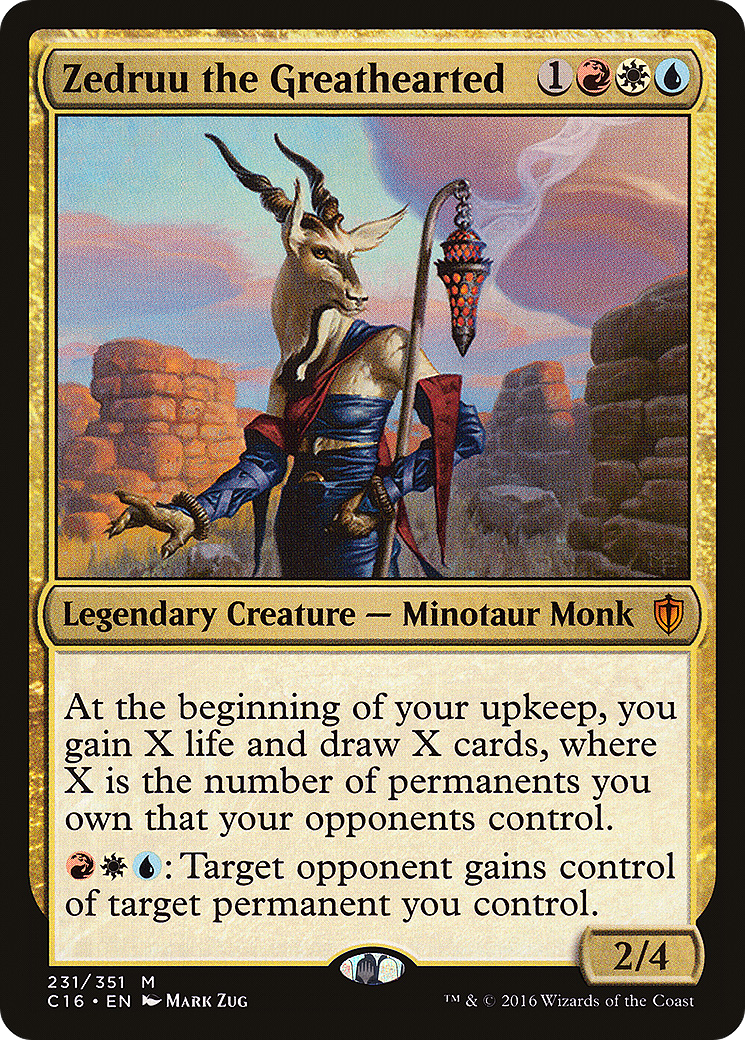 Zedruu the Greathearted (C16-231) - Commander 2016