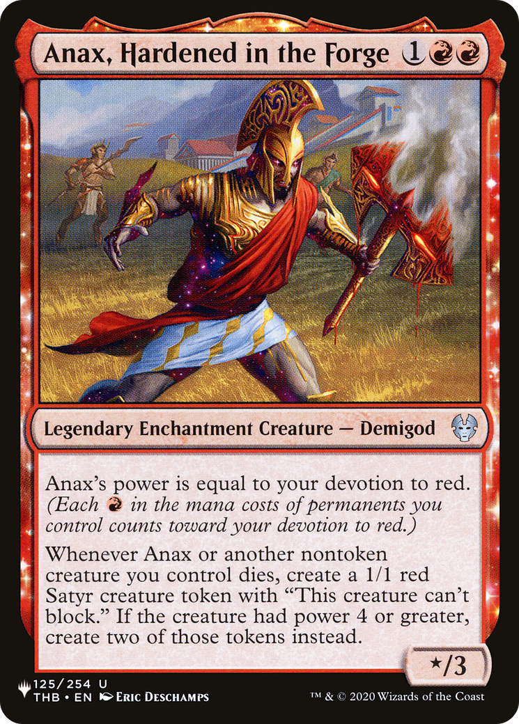 Anax, Hardened in the Forge (LIST-THB-125) - The List