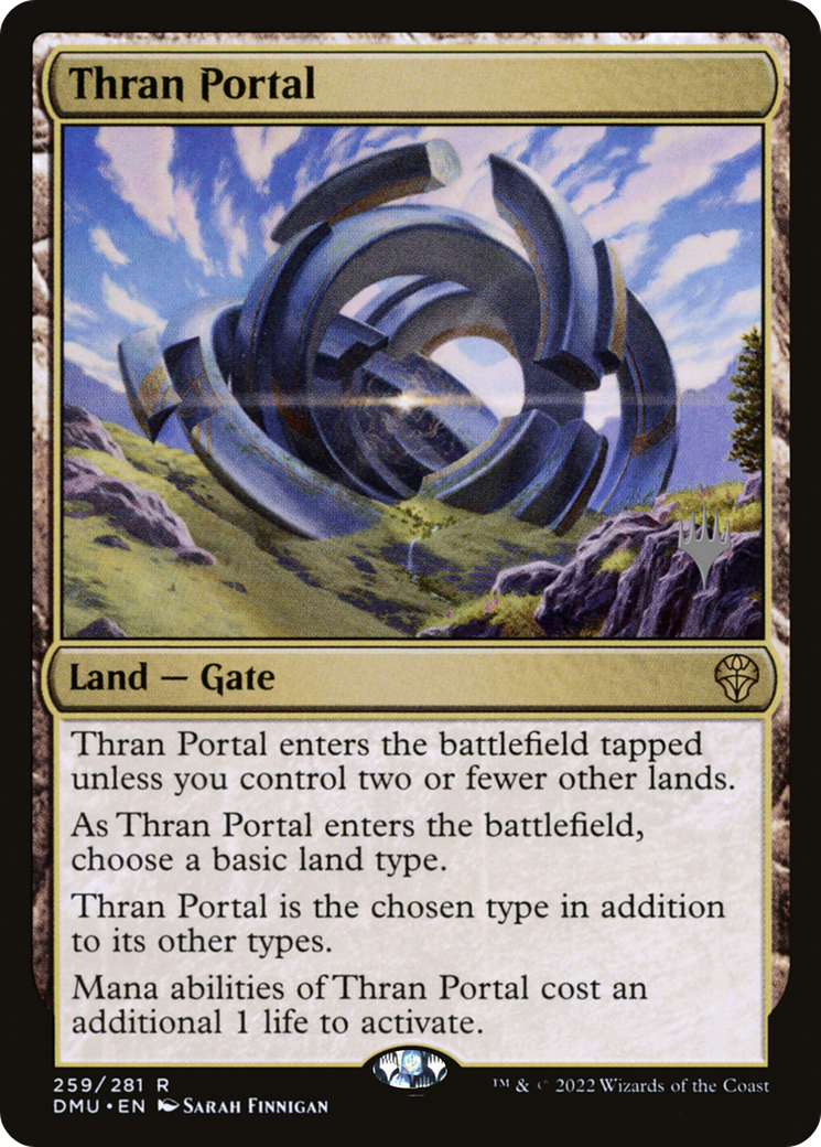 Thran Portal (PPDMU-259P) - Dominaria United Promos (Promo Pack)
