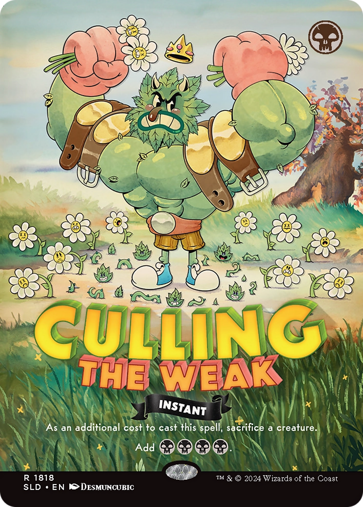 Culling the Weak (SLD-1818) - Secret Lair Drop Foil