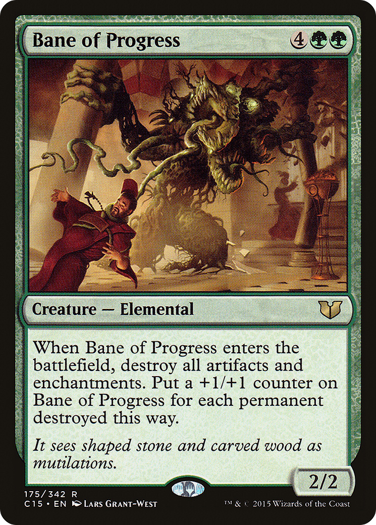 Bane of Progress (C15-175) - Commander 2015