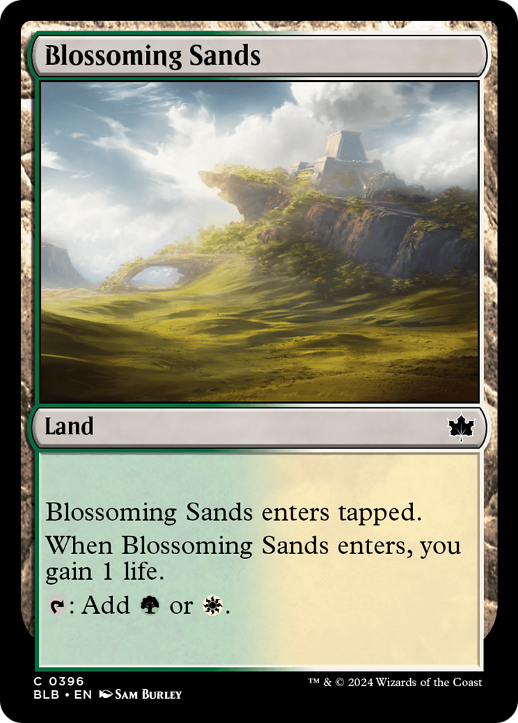 Blossoming Sands (BLB-396) - Bloomburrow