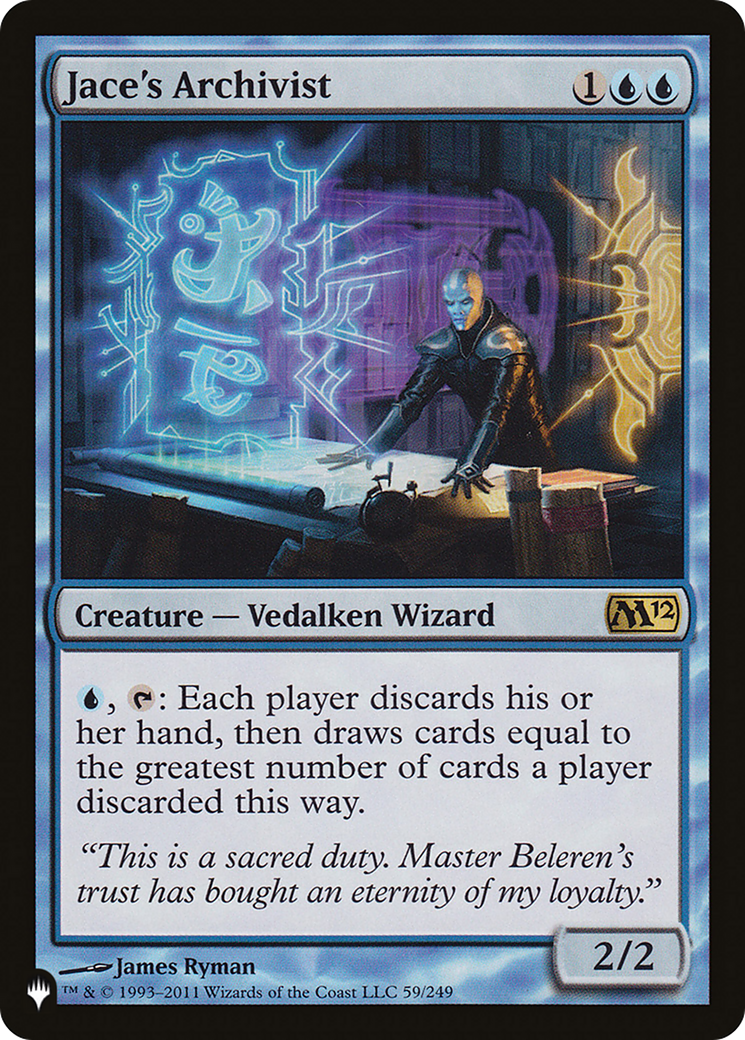 Jace's Archivist (LIST-59/249) - The List