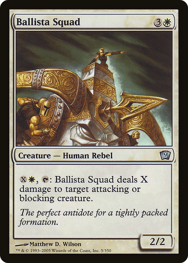 Ballista Squad (9ED-05★) - Ninth Edition Foil