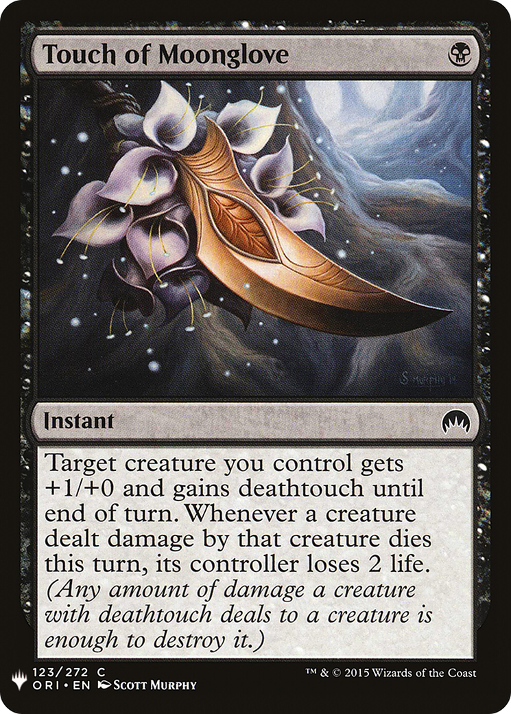 Touch of Moonglove (LIST-ORI-123) - The List