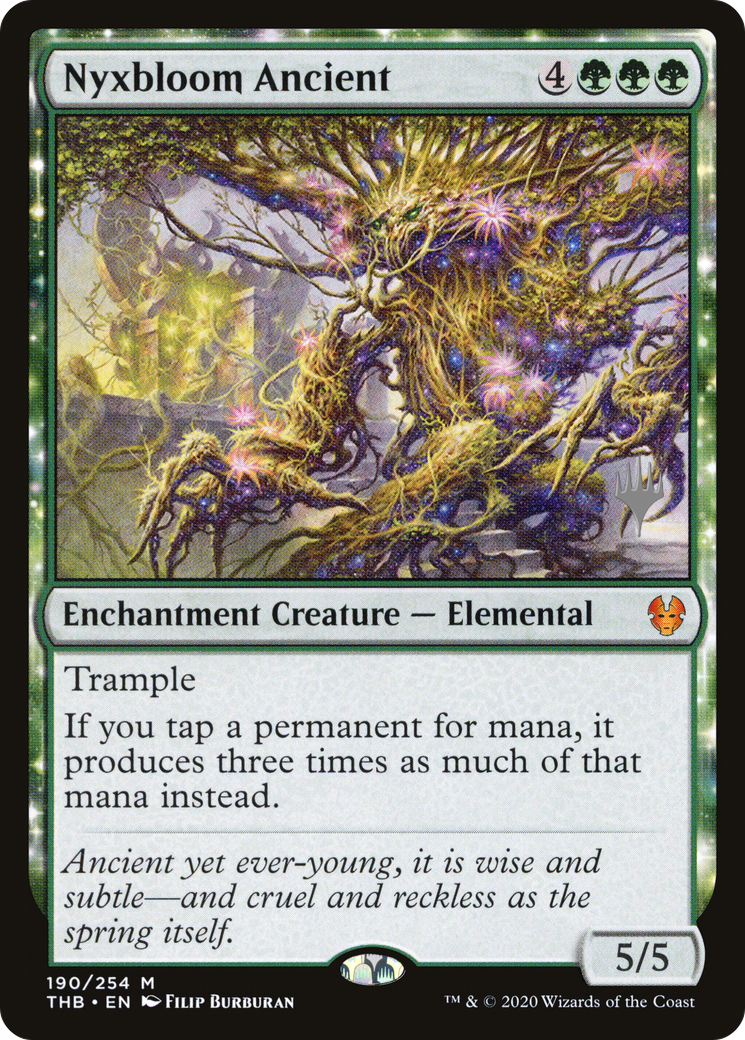 Nyxbloom Ancient (PPTHB-190) - Theros Beyond Death Promos (Promo Pack)