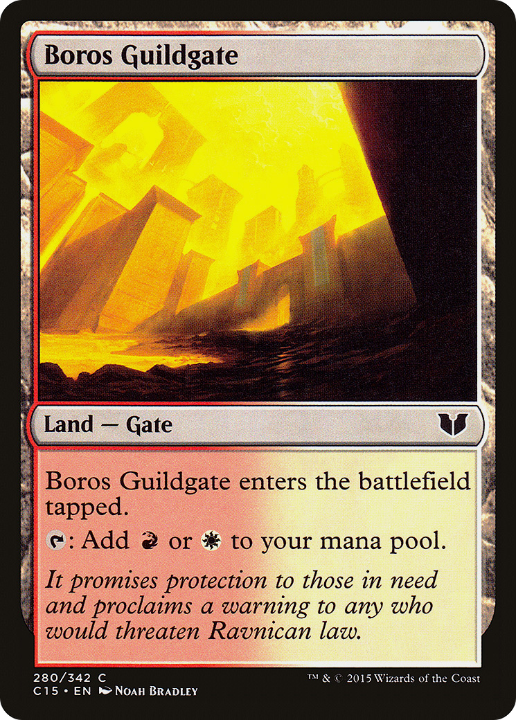 Boros Guildgate (C15-280) - Commander 2015