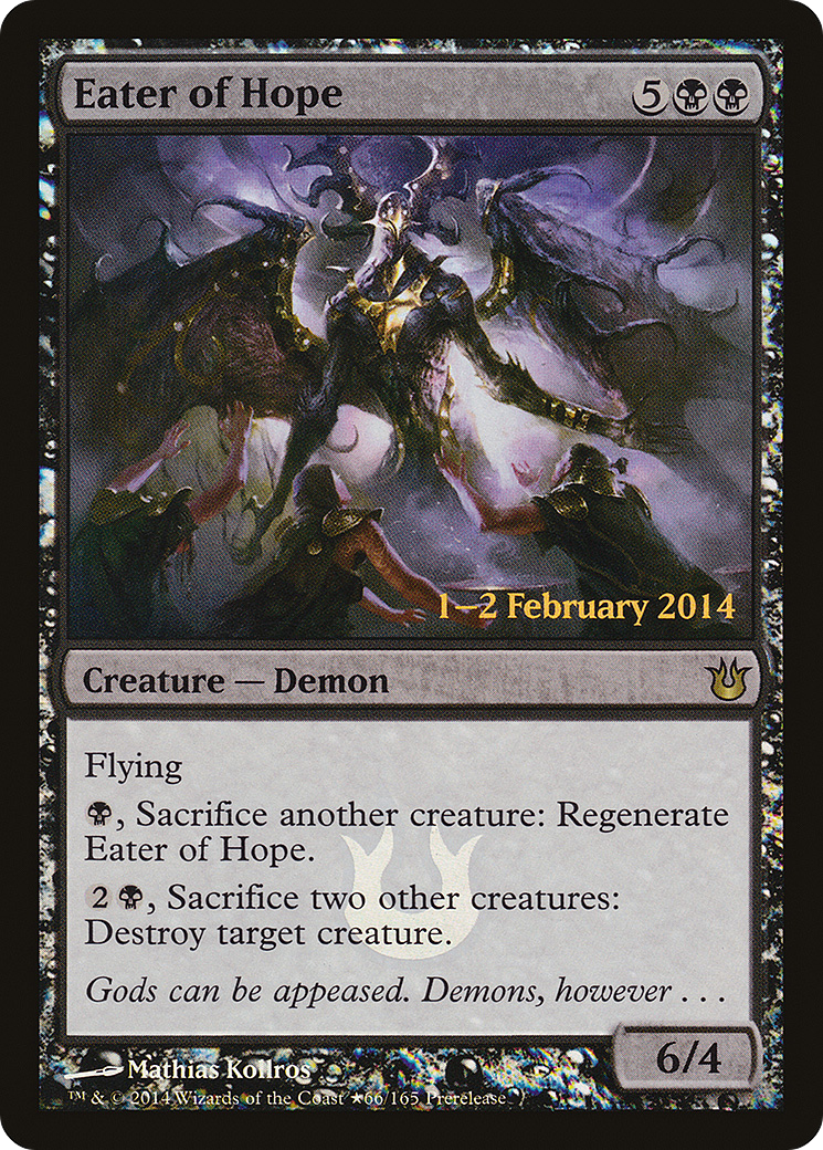 Eater of Hope (PRE-66★) - Born of the Gods Promos (Prerelease) Foil
