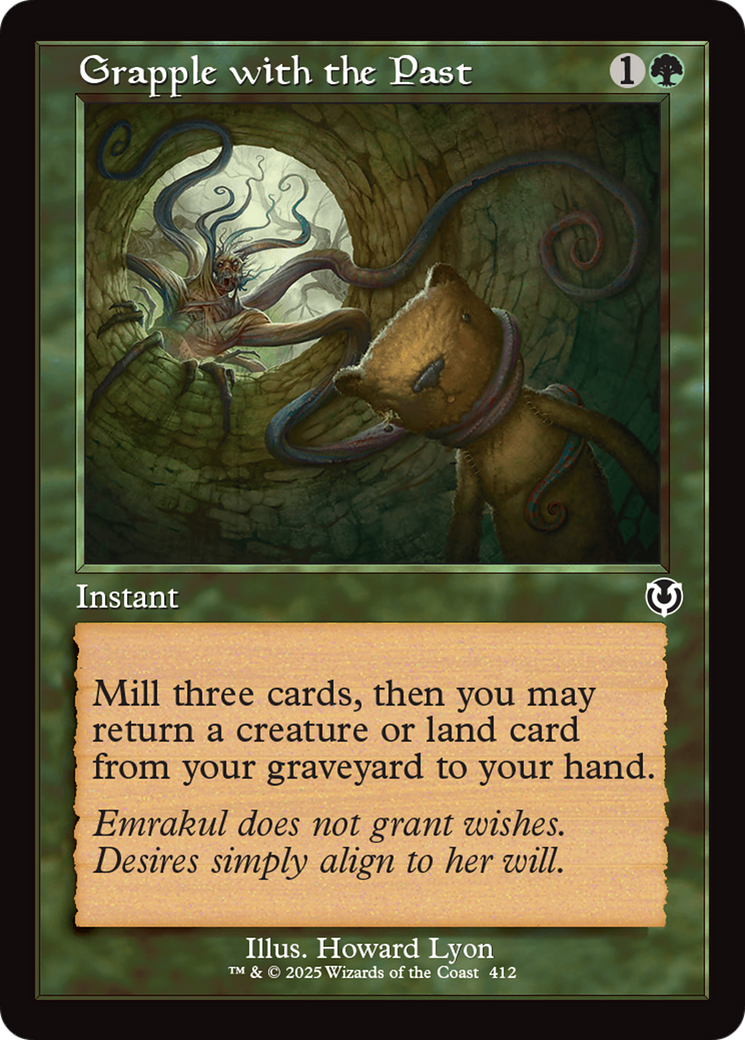 Grapple with the Past (Retro Frame) (INR-412) - Innistrad Remastered Foil
