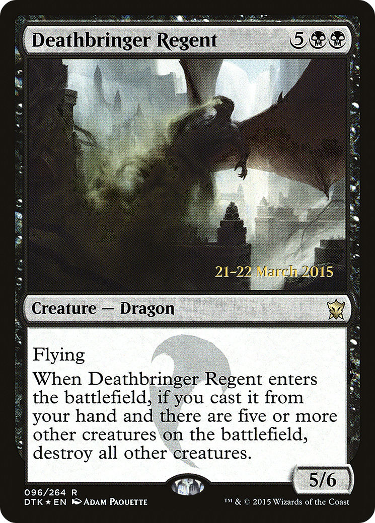Deathbringer Regent (PRE-96S) - Dragons of Tarkir Promos (Prerelease) Foil