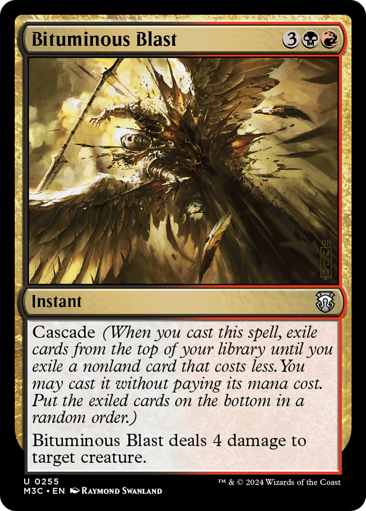 Bituminous Blast (M3C-255) - Modern Horizons 3 Commander