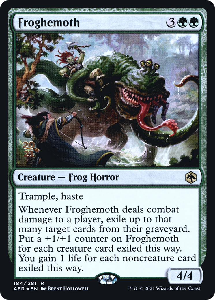Froghemoth (PRE-184S) - Adventures in the Forgotten Realms Promos (Prerelease) Foil
