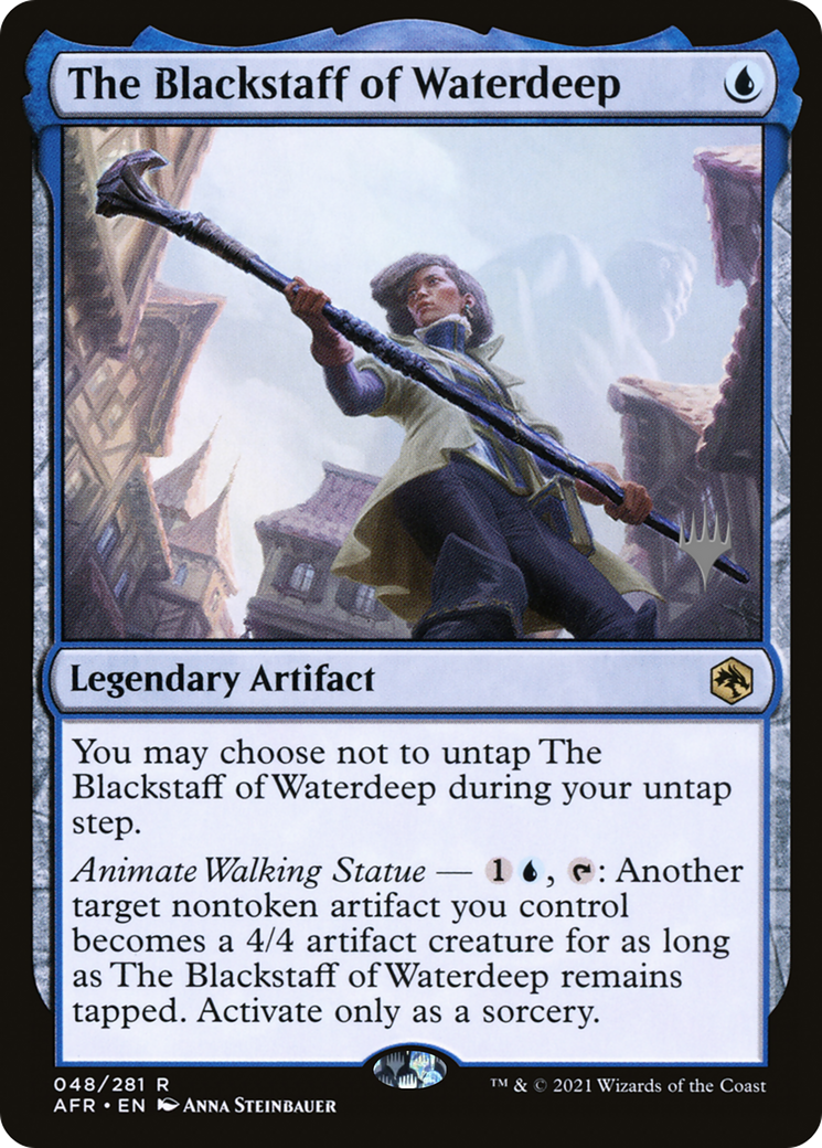 The Blackstaff of Waterdeep (PPAFR-048) - Adventures in the Forgotten Realms Promos (Promo Pack)