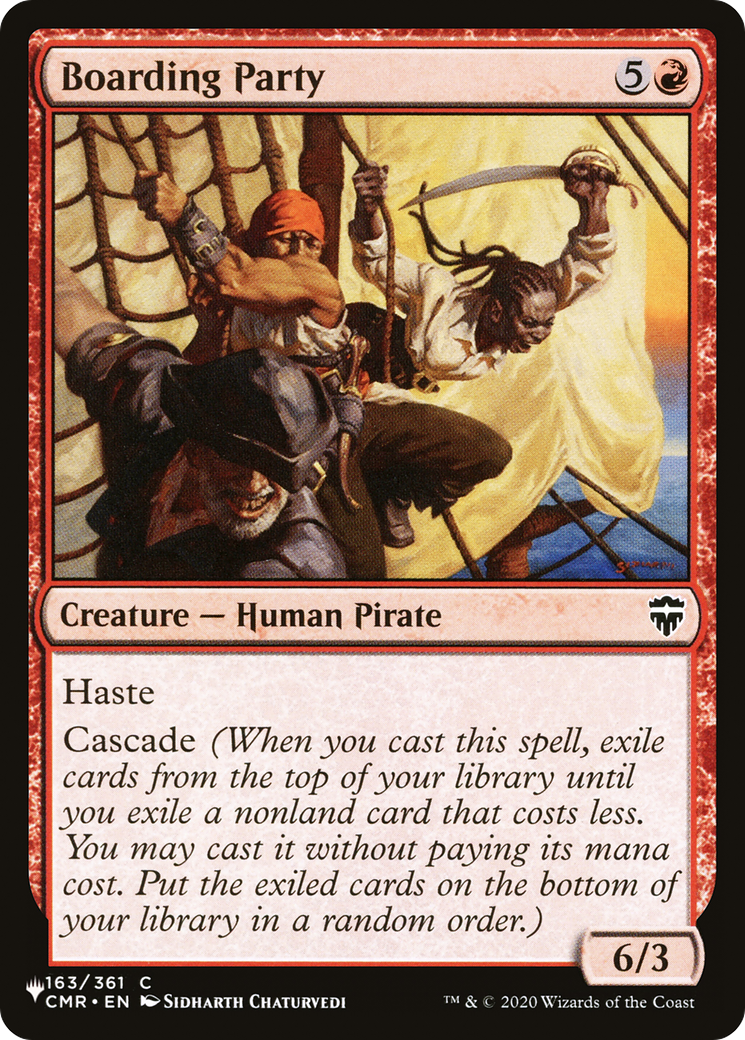 Boarding Party (LIST-CMR-163) - The List