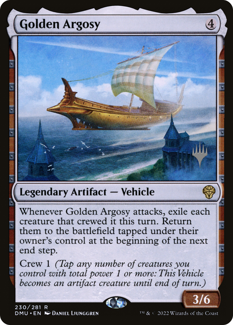 Golden Argosy (PPDMU-230) - Dominaria United Promos Foil (Promo Pack)