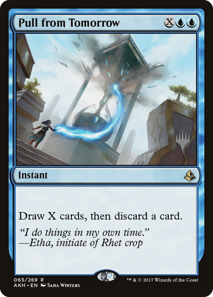 Pull from Tomorrow (PPTHB-65P) - Amonkhet Promos (Promo Pack) Foil