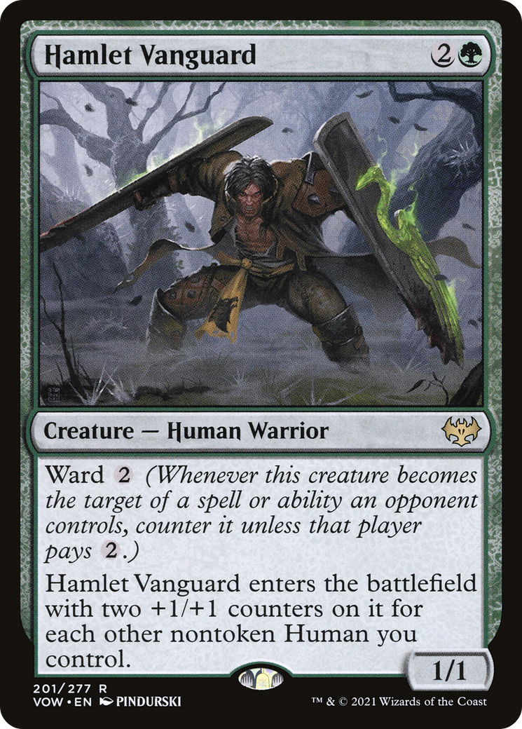 Hamlet Vanguard (VOW-201) - Innistrad: Crimson Vow Foil