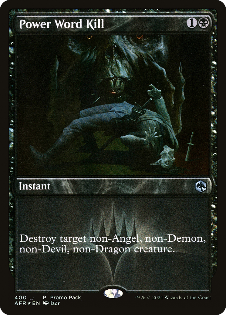 Power Word Kill (PPAFR-400) - Adventures in the Forgotten Realms (Promo Pack) Foil