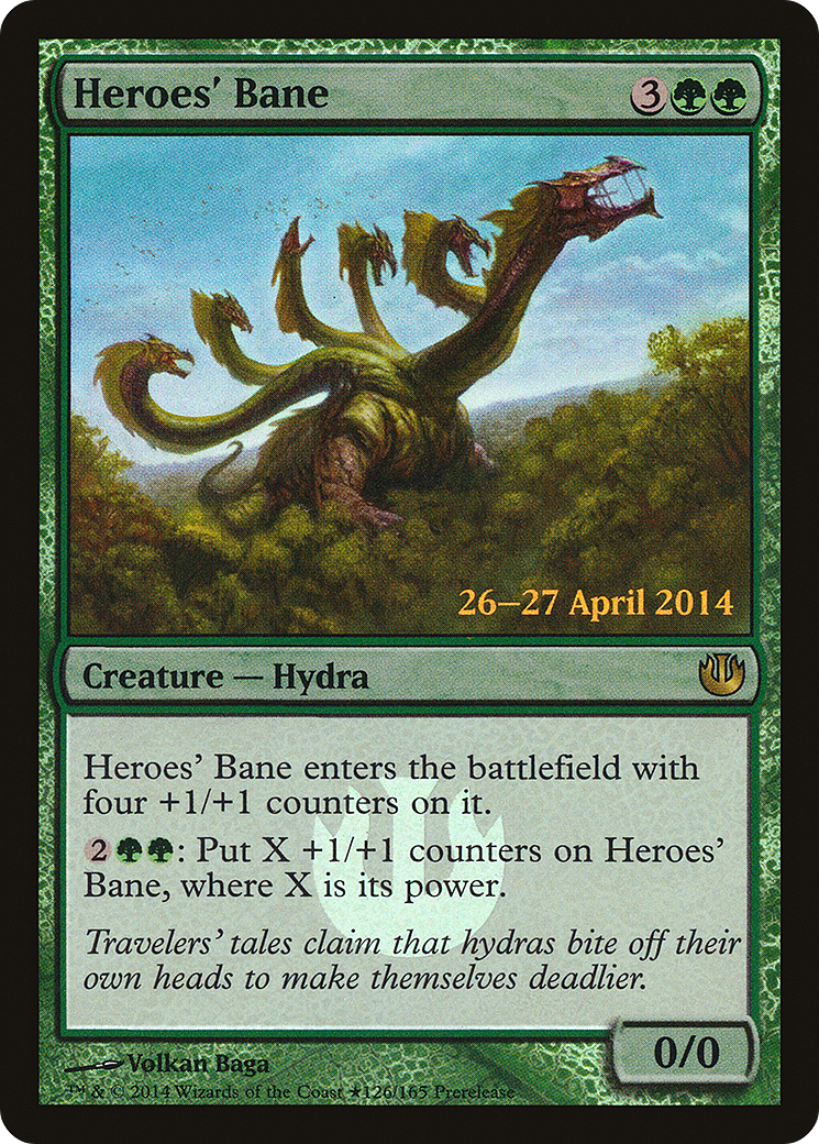 Heroes' Bane (PRE-126★) - Journey into Nyx Promos (Prerelease) Foil