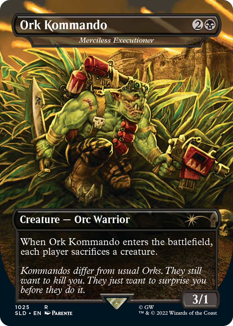 Merciless Executioner (SLD-1025) - Secret Lair Drop / Ork Kommando