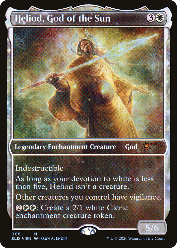 Heliod, God of the Sun (SLD-068) - Secret Lair Drop: (Showcase) Foil
