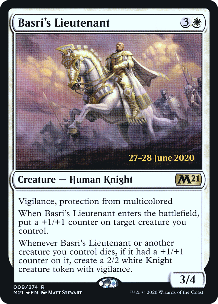 Basri's Lieutenant (PRE-009) - Core Set 2021 Promos Foil