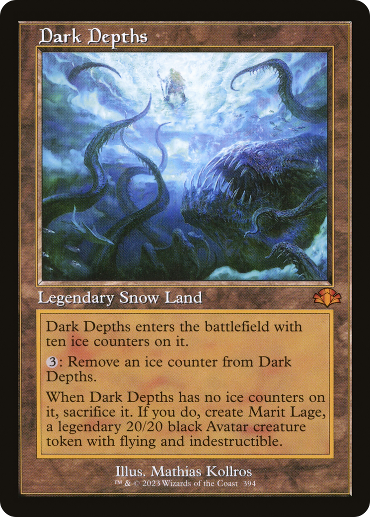 Dark Depths (Retro Frame) (DMR-394) - Dominaria Remastered Foil