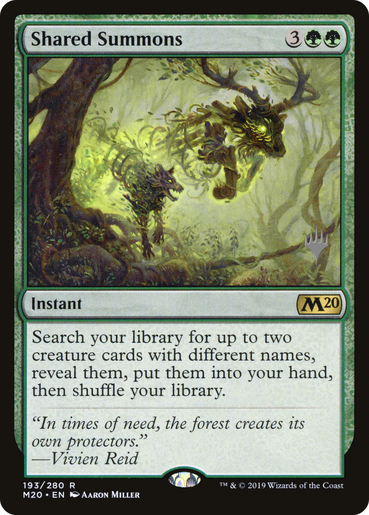 Shared Summons (PPM20-193P) - Core Set 2020 Promos (Promo Pack)