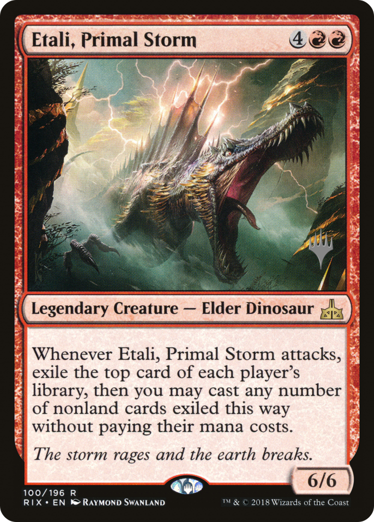 Etali, Primal Storm (PPM20-100P) - Rivals of Ixalan Promos Foil (Promo Pack)
