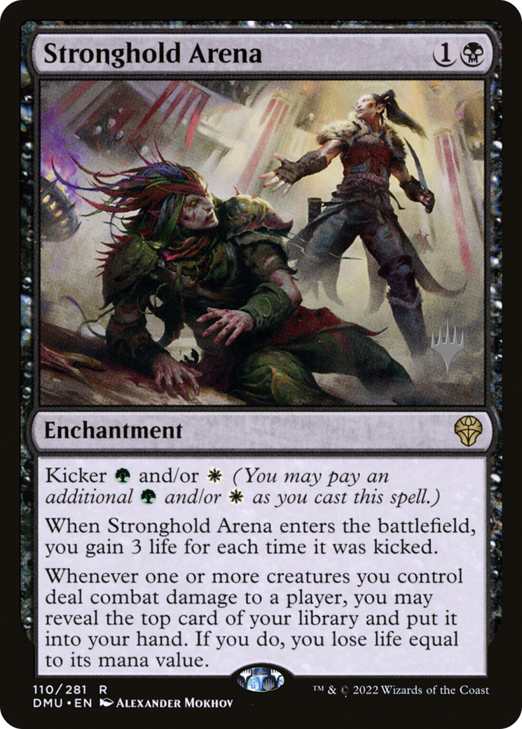 Stronghold Arena (PPDMU-110) - Dominaria United Promos Foil (Promo Pack)