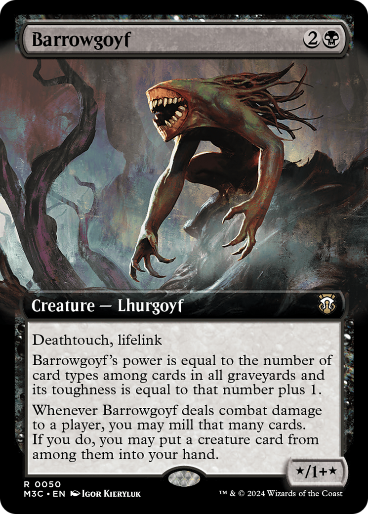 Barrowgoyf (M3C-050) - Modern Horizons 3 Commander: (Extended Art)