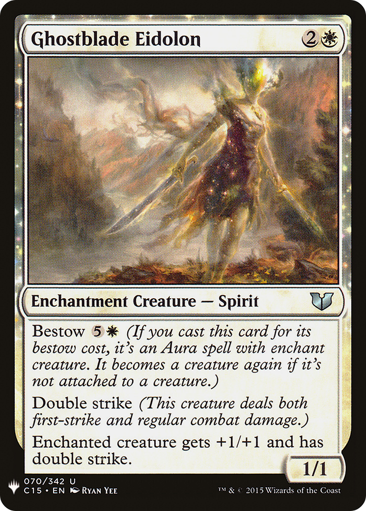 Ghostblade Eidolon (LIST-C15-70) - The List